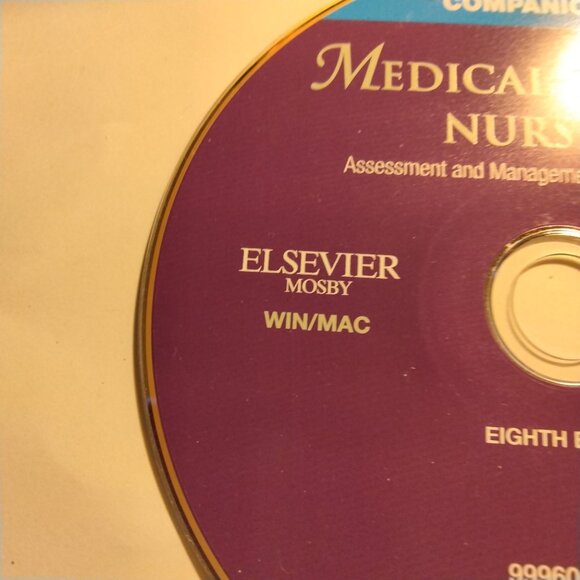 Lewis Medical Surgical Nursing Assessment Mgt Clinical Problems Companion CD - Picture 4 of 6